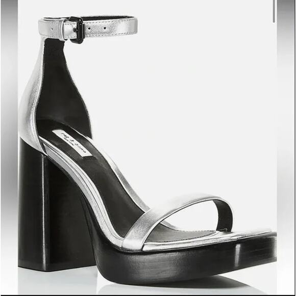 rag & bone Shoes - Rag & Bone Matrix Leather Ankle Strap Platform High Heels EU 39 US 9